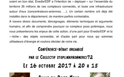 Réunion d’information compteurs communicants