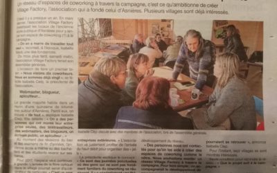 Maine Libre 01/17 – “En 2017, le Village Factory veut faire des petits”