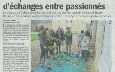 Le troc de plantes dans la presse – Le Maine du 13/11/17